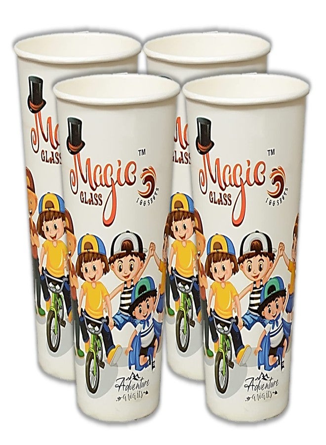 SOniLEX UNIq Surprise Other This Holi with Magical Colour Changing ITC Paper Reusable Glass to Covert Normal Water into Food Grade Colourful Water in Second ? Made in India (Multicolor) - Image 1