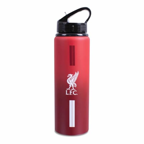 Hy-Pro Liverpool F.C. Team Merchandise Aluminium Fade Bottle,Red, 750ml - Image 1