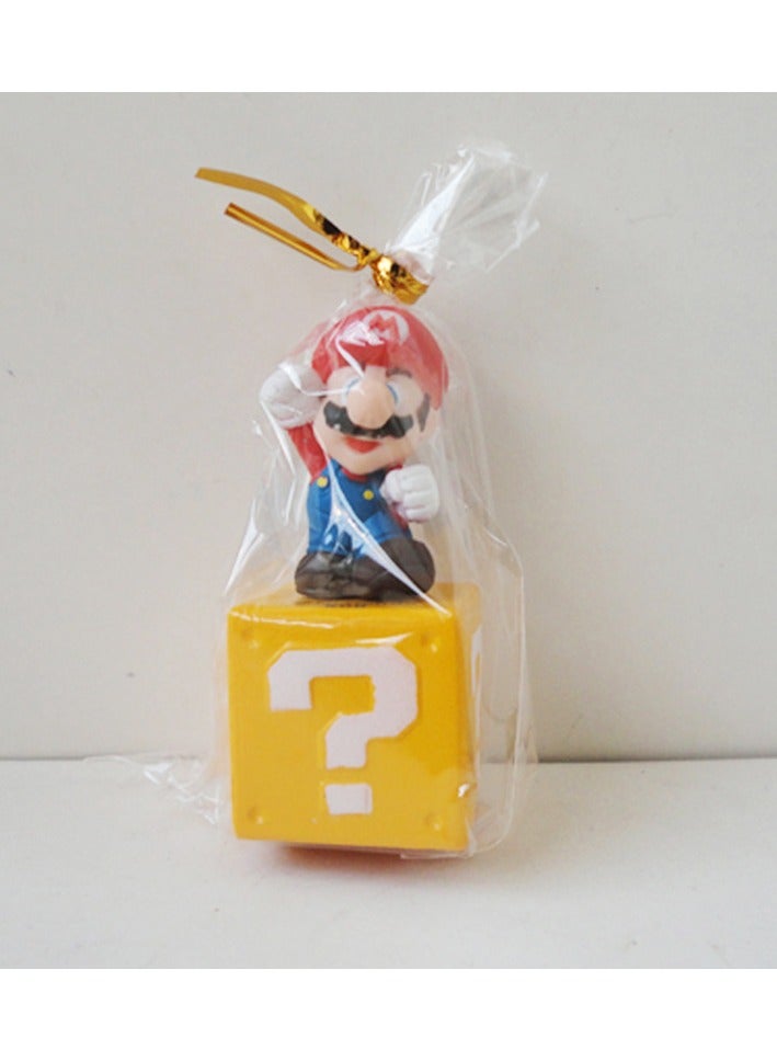 general Super Mario Doll Anime Figure Model Cute Restoration Arbitrary Placement - Image 2