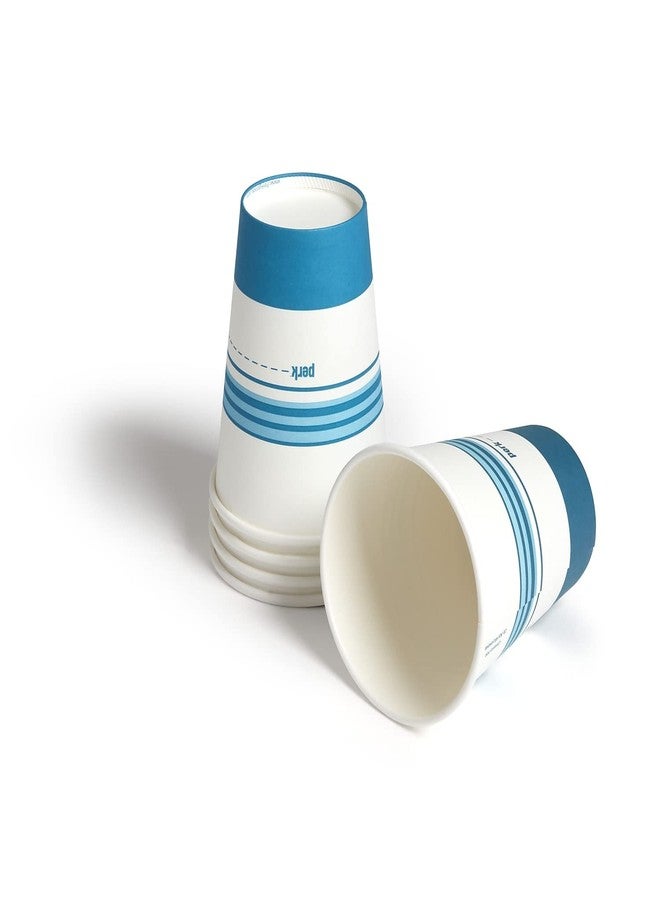 Perk PAPER HOT CUPS, 12 OZ, WHITE/BLUE, 50/PACK - Image 5
