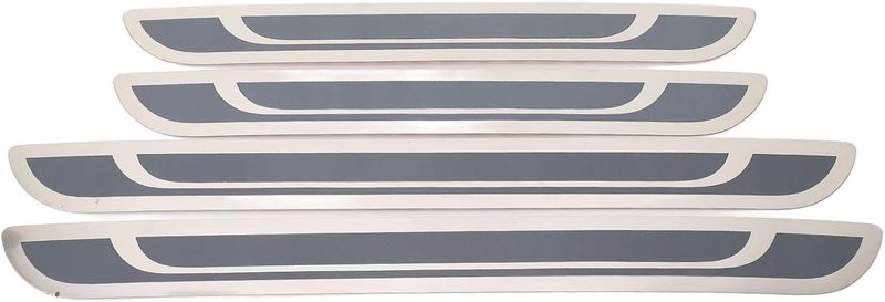 Door Sill Cover Guard, Stainless Steel Trim, 4Pcs for 208 307 308 408 508 2008 3008 - Wear, Easy to Install, Protects and Enhances Vehicle Appearance - Image 1
