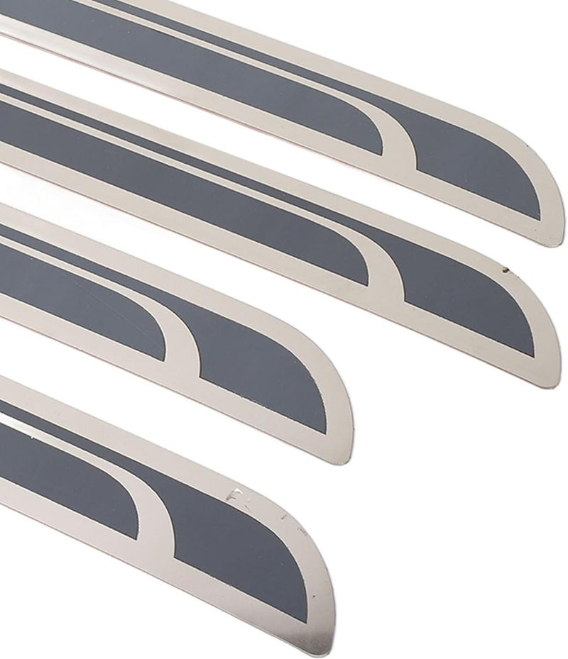 Door Sill Cover Guard, Stainless Steel Trim, 4Pcs for 208 307 308 408 508 2008 3008 - Wear, Easy to Install, Protects and Enhances Vehicle Appearance - Image 2