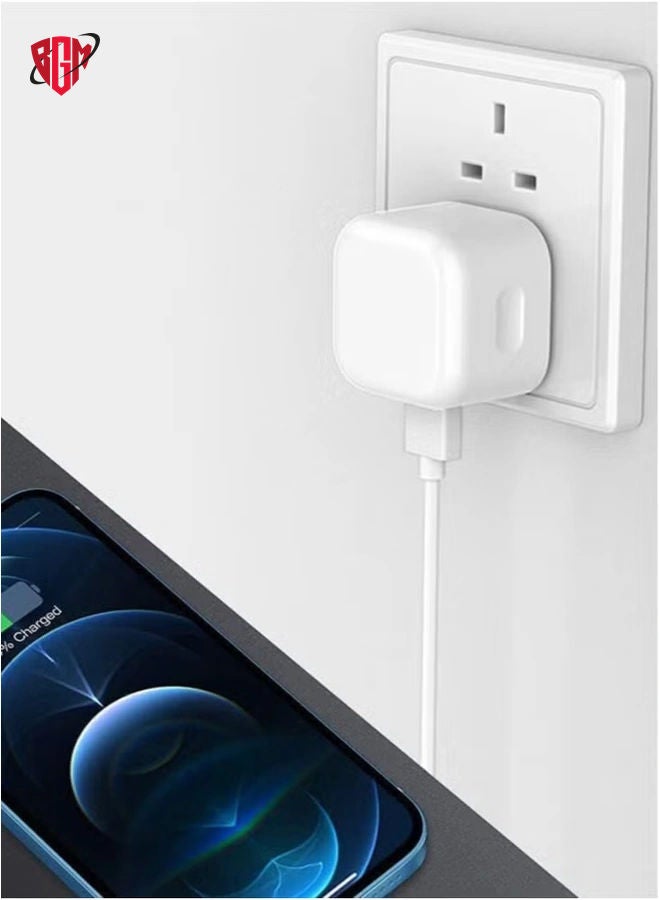 Charger Plug For Google Pixel 7 / Pixel 7 Pro/Pixel 6A / Pixel 6 / Pixel 6 Pro, 20W Dual Port USB & USB C Charger Plug Type C PD Charging Power Adapter Fast Charge Travel Fast Charging Phone Charger