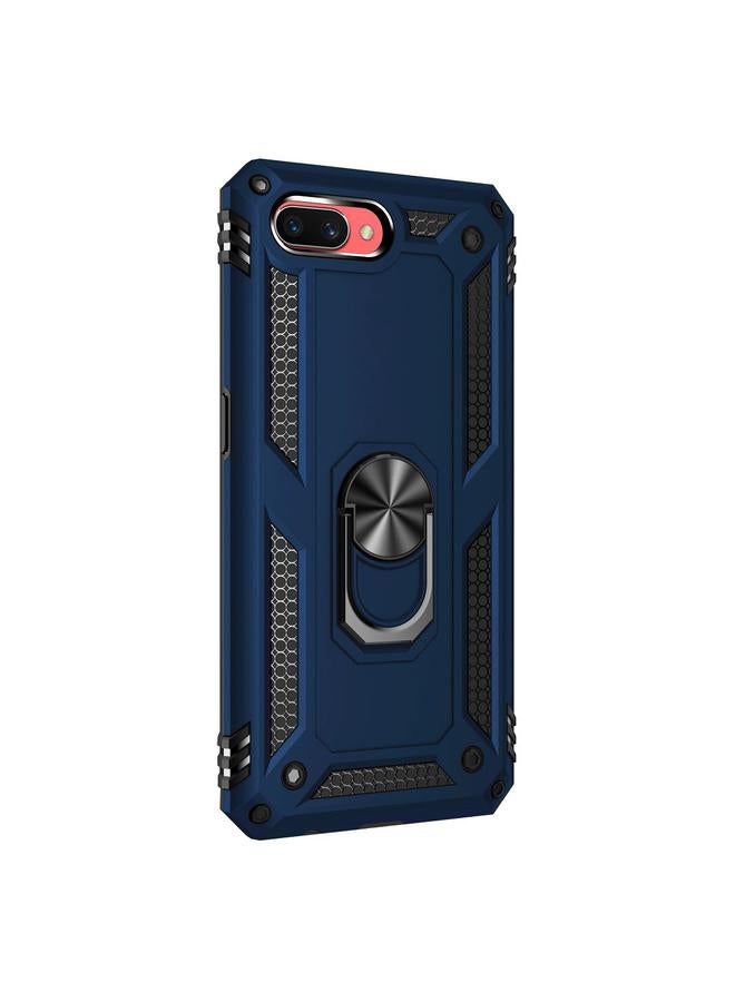 اس-توب جراب لهاتف OPPO A5 / A3s جراب واقٍ مقاوم للصدمات مصنوع من مادة TPU + PC مع حامل دوار 360 درجة - Image 2