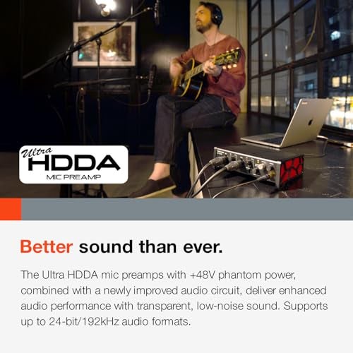 Tascam US-2x2HR 2 Mic 2IN/2OUT High Resolution Versatile USB Audio Interface for Recording, Streaming, Podcasting, Songwriting - Image 5