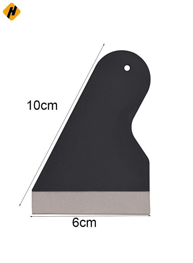 HuHa Screen Protector 6pcs 6x10cm Handle Phone Film Scratch Card Film General Tools Hydrogel Film Debubble Scraper(Black) - Image 4