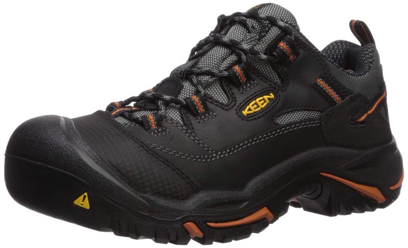 KEEN Utility Mens Boots Work Shoes, Black/Bossa Nova, 11 Wide US - Image 2