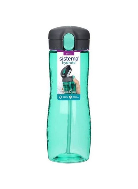 Tritan Quick Flip Bottle 800ml - Green