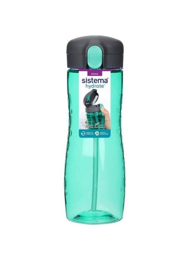Tritan Quick Flip Bottle 800ml - Green