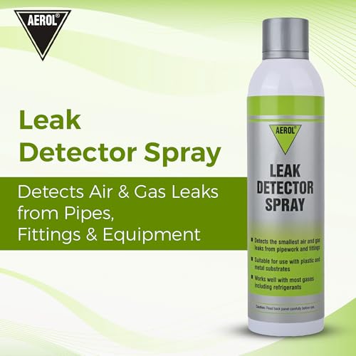 Aerol Leak Detector Spray, 9900 (292g/406ml) - Detects Air & Gas Leaks from Pipes, Fittings & Equipment | Gas Leak Tester | Suitable for use on Plastic, Rubber & Metal Fittings - Image 3