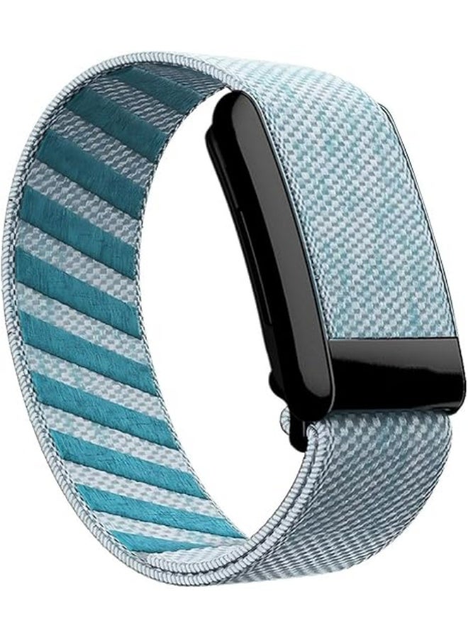 ترامكس سوار ساعة Whoop 4.0 - سوار ساعة نايلون متماسك بديل مع إطار معدني على شكل حرف U لإكسسوارات جهاز تتبع اللياقة البدنية والنشاط - Image 1