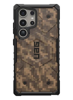 Urban Armor Gear UAG Pathfinder SE Pro MagSafe Samsung Galaxy S24 ULTRA Case Cover [18 Feet Drop tested]  - Digi Camo Dark Earth  - Image 5