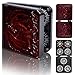 Luazuri 7in1 DND Pocket Spinner Dice Set Foldable Flip Dice with Delicate Dragon Iron Box Compact Dice Set for DND RolePlaying Games Fans Red - Image 2