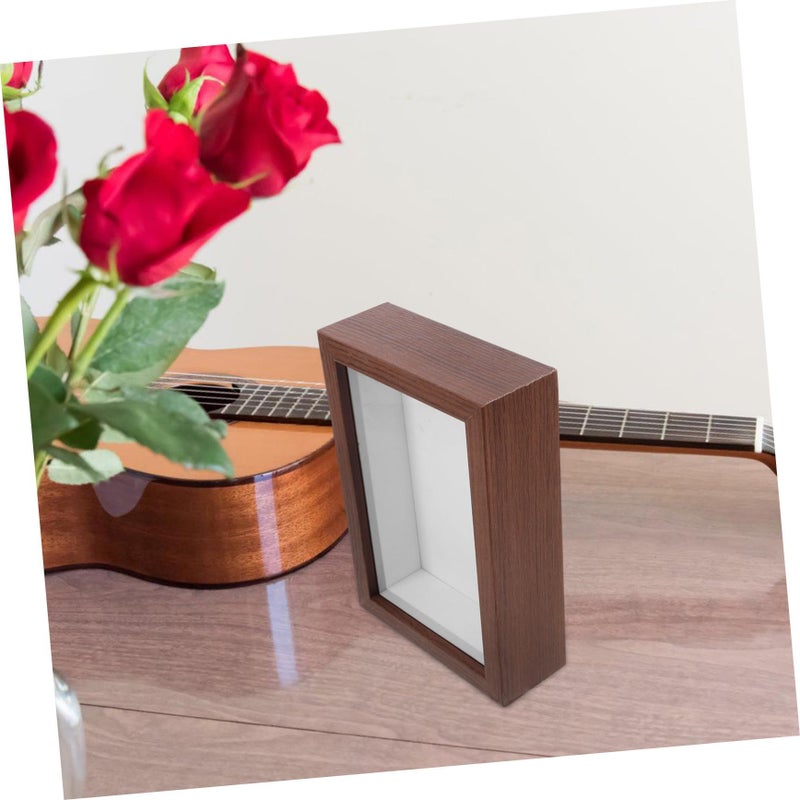 Large Wooden Shadow Box Display Frame For Dried Flowers And Home Decor - Image 4