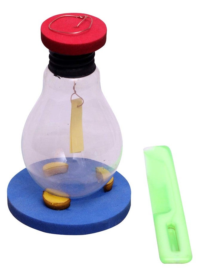 THE CURIOUS BRAIN® Paper Electroscope DIY Working Model- KIT for Girls & Boys- Science FAIR School Educational Model- STEM Learning- Static Electricity Educational Toy - LAB Model