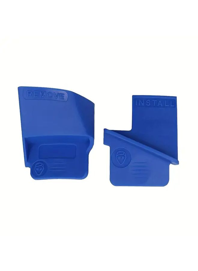 Blue Stretch Belt Service Set 2Pcs for Automobile Drive Belt Removal Installer - Image 3