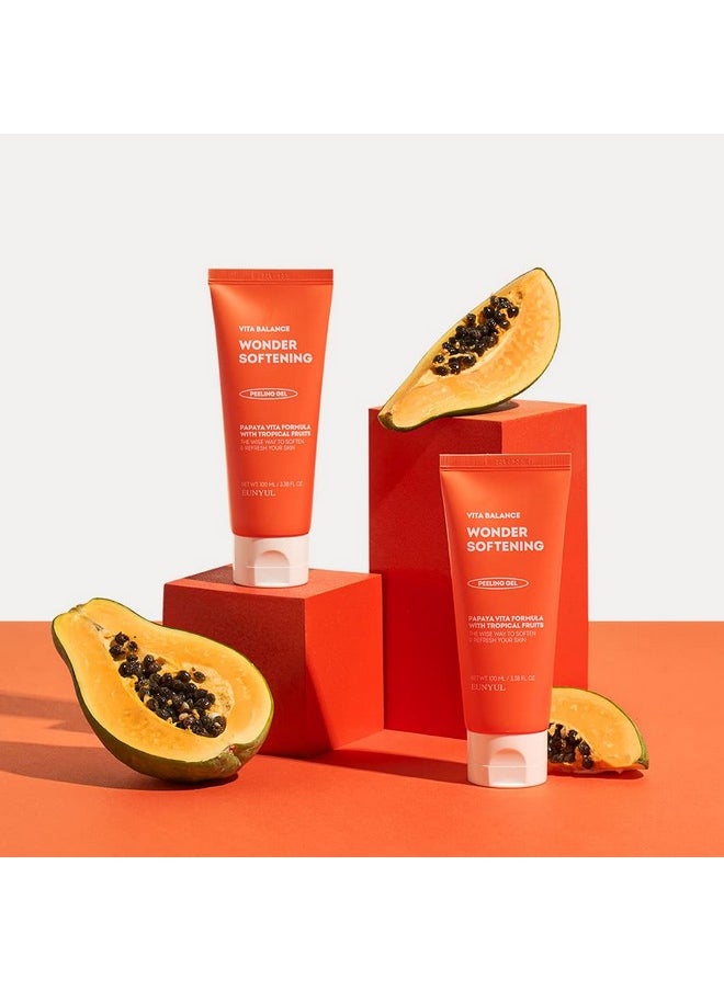 Eunyul Vita Balance Wonder Softening Peeling Gel For Face 100Ml / 3.38 Fl. Oz  - Image 3