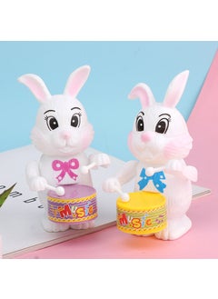 Wind-Up Drumming Rabbit Novelty ToyDrum Rabbit Drum Rabbit