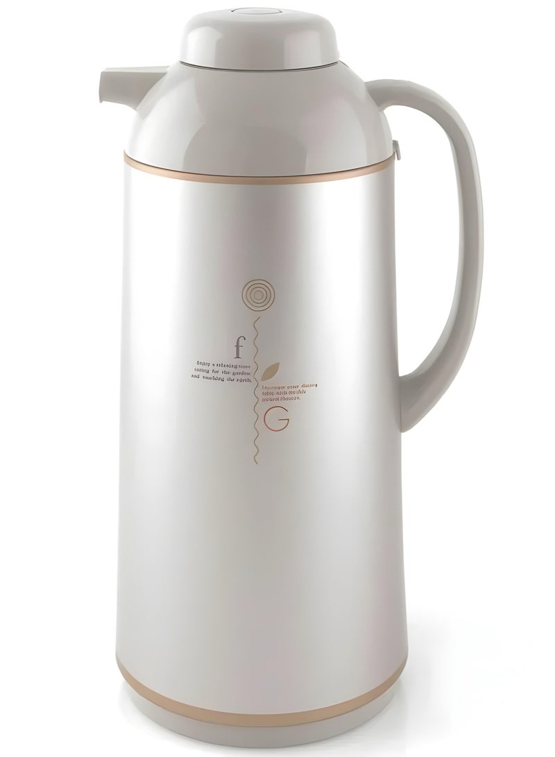 زوجيروشي ترمس  - زوجيروشي ياباني - أبو فيل -  - سعة 1.30 لتر - لون بيج - Image 2