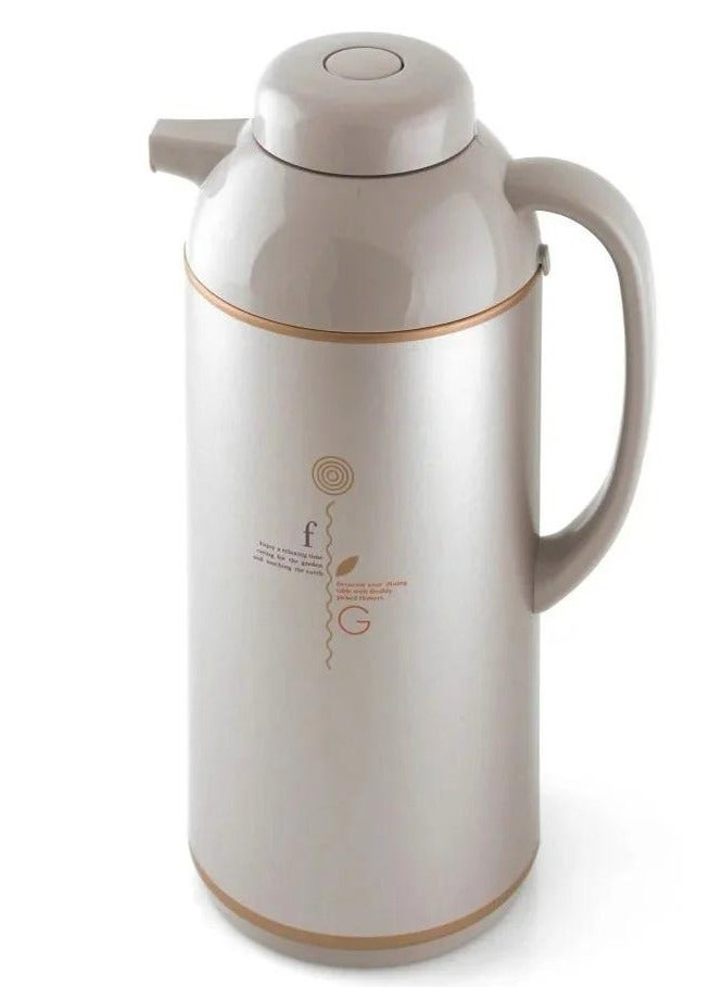 زوجيروشي ترمس  - زوجيروشي ياباني - أبو فيل -  - سعة 1.30 لتر - لون بيج - Image 3