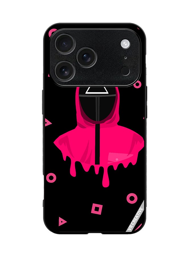 VR CREATIVE Protective Case Cover For Apple iPhone 17 Pro Squid Game Design Multicolour