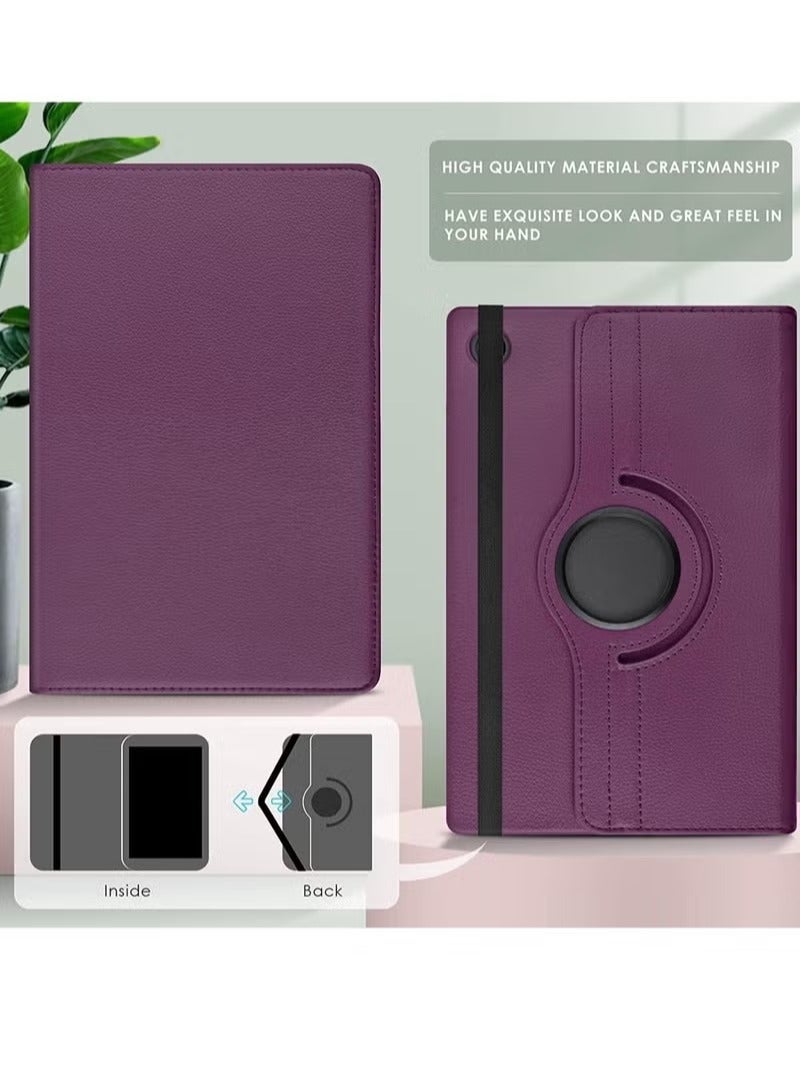 MUNTAQI Case Compatible with Galaxy Tab A8 10.5" Case (SM-X200/X205/X207), Galaxy Tab A8 Case 10.5 inch,Auto Sleep/Wake 360° Rotating Stand Folio Leather Case for Tab A8 2022 - Image 4