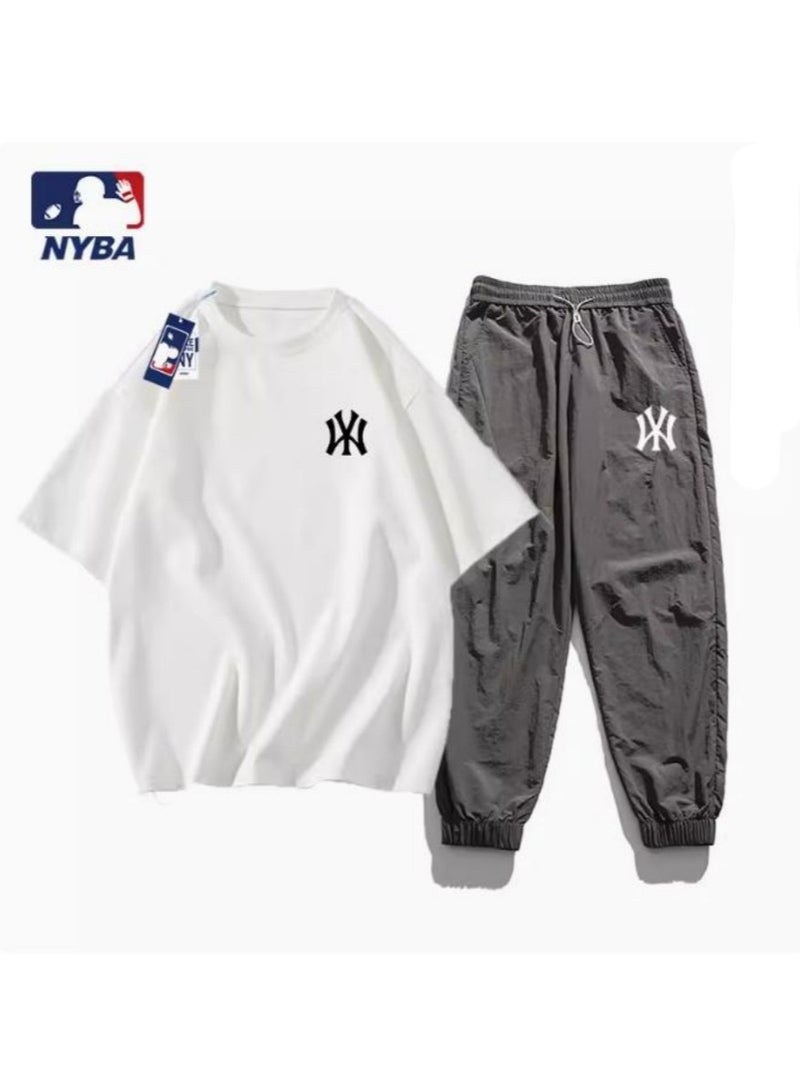 طقم رياضي غير رسمي جديد من MLB مع سويت شيرت