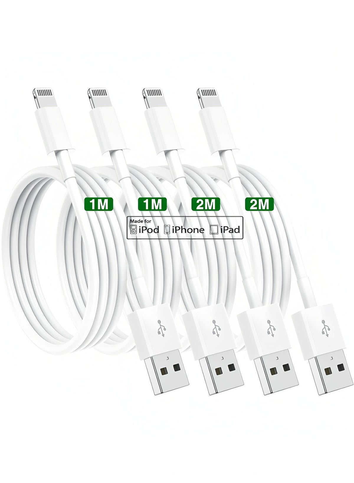 apluynm Apluynm Apple Lightning To Usb Cord 1m 2m lightning 2 M ZA5AC3C85FEE43485657BZ