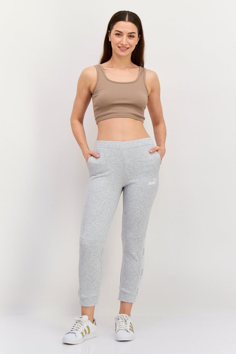 PUMA Women Regular Fit Outdoor Sweatpants, Gray - Image 3