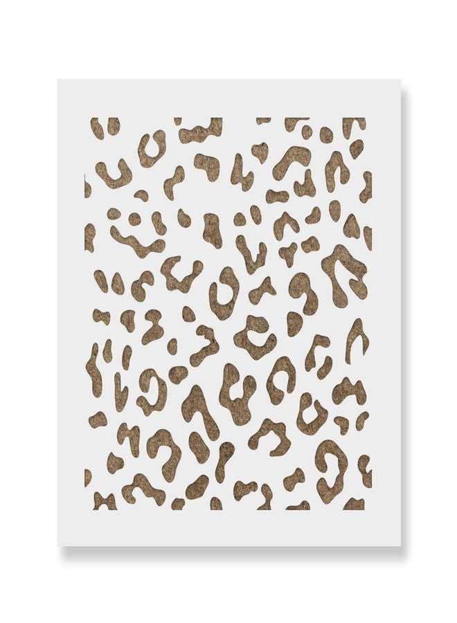 Stencil Revolution Leopard Print Cookie Stencil Template - Reusable & Durable Food Safe Stencils for Cookies and Baking - Image 1