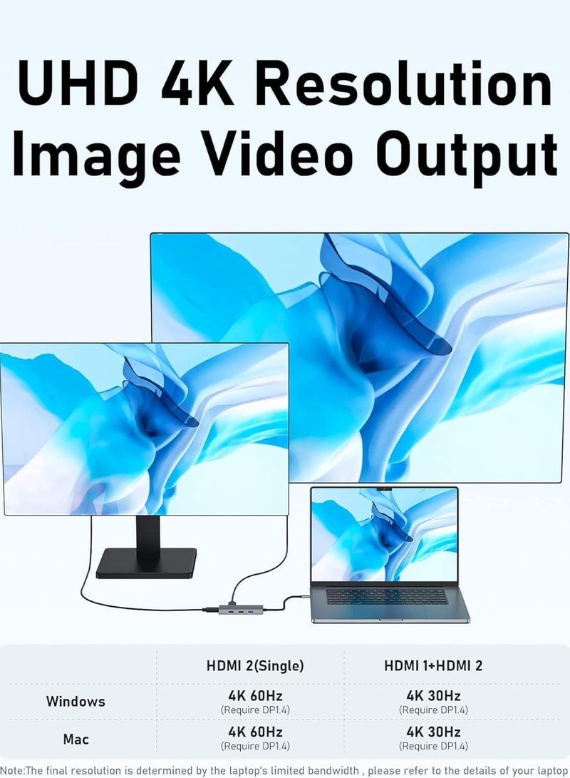 Haing 4 IN 1 TYPE-C USB3.2GEN 2 HUB 4PORT - Image 4