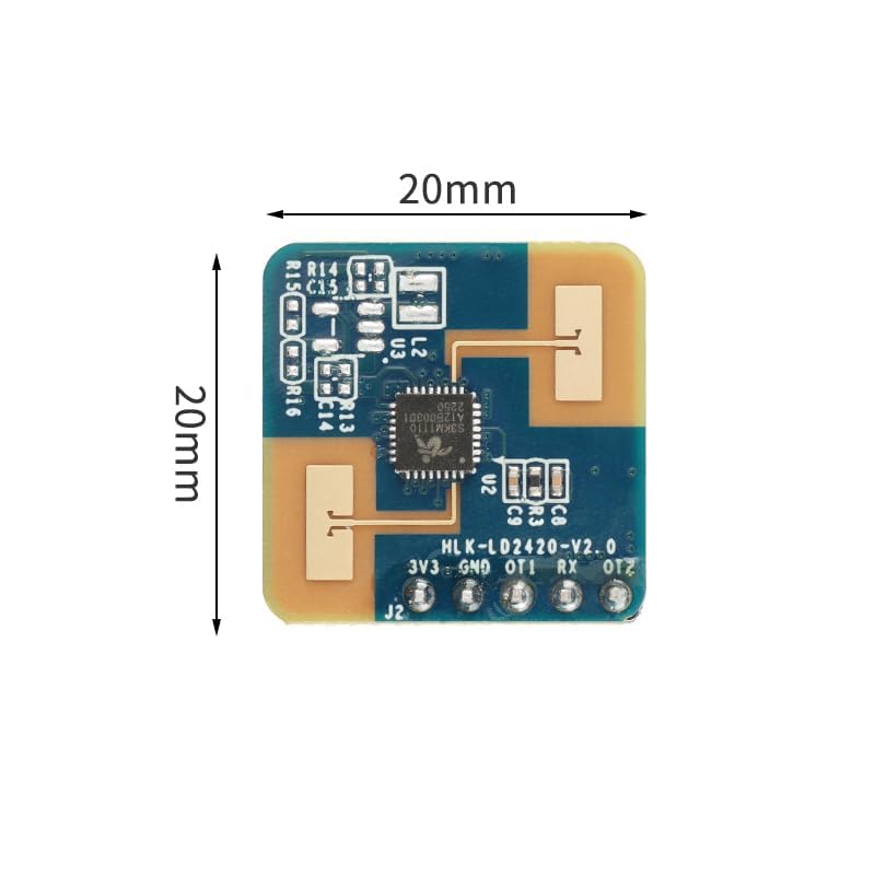 EC Buying LD2420 Radar Sensor Module 24GHz ISM Human Body Micromotion Millimeter Wave Radar Sensor Module AIOT Smart Home 8M 3.3V 50A - Image 5