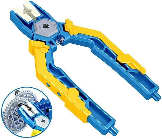 ENHANA Separator Tool Kit Brick Tools Building Blocks Tech Blocks Building Blocks Tool Set Including 1 MultiFunctional Hammer 1 Pliers 1 Tweezers and 1 Pry Knife - Image 4
