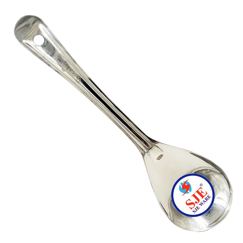 SJE WARE Sjeware Stainless Steel Heavy Guage Serving Spoon Oval, Size : 25 cm - Image 2