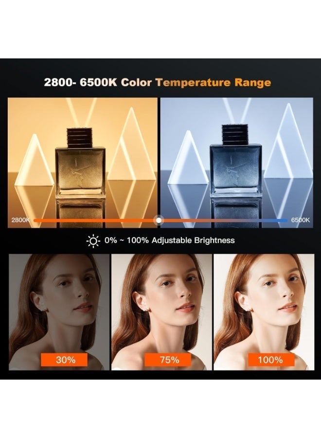 Godox ML60II Bi 70W Bi Color LED Video Light 2800K-6500K Dimmable COB Studio Light CRI 96 Wireless Control with 11 Lighting Effects for Photography Video and Live Streaming - Image 3