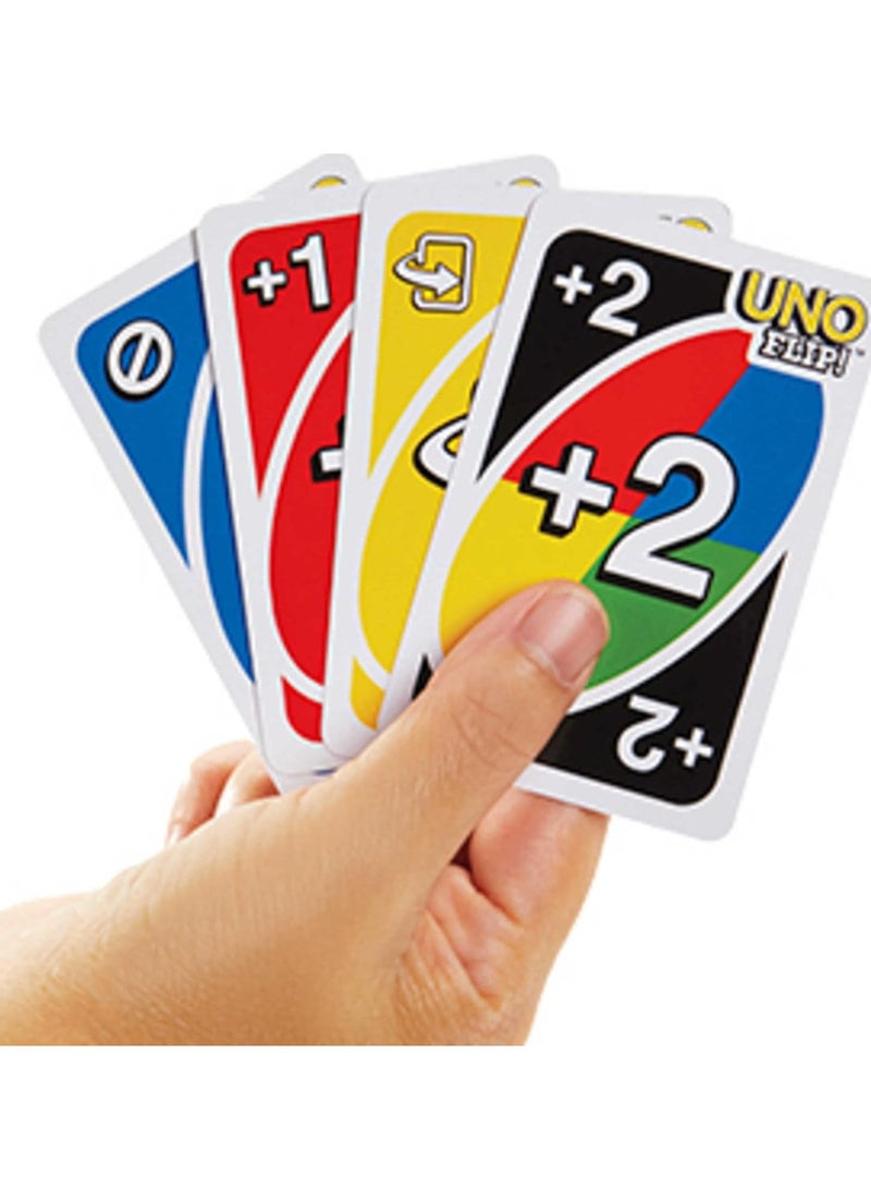 أونو 🔄 UNO FLIP! – لعبة الورق العائلية المليئة بالتحدي من Mattel Games - Image 1