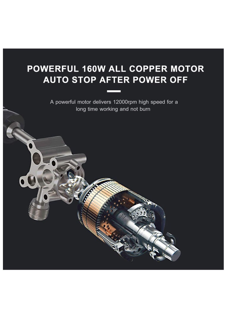 48V Cordless Portable Washer Electric High Pressure Cleaner Machine 200W 30Bar Lithium Handheld Car Cleaning Device With Foam Generator Nozzle Water Pump - Image 4