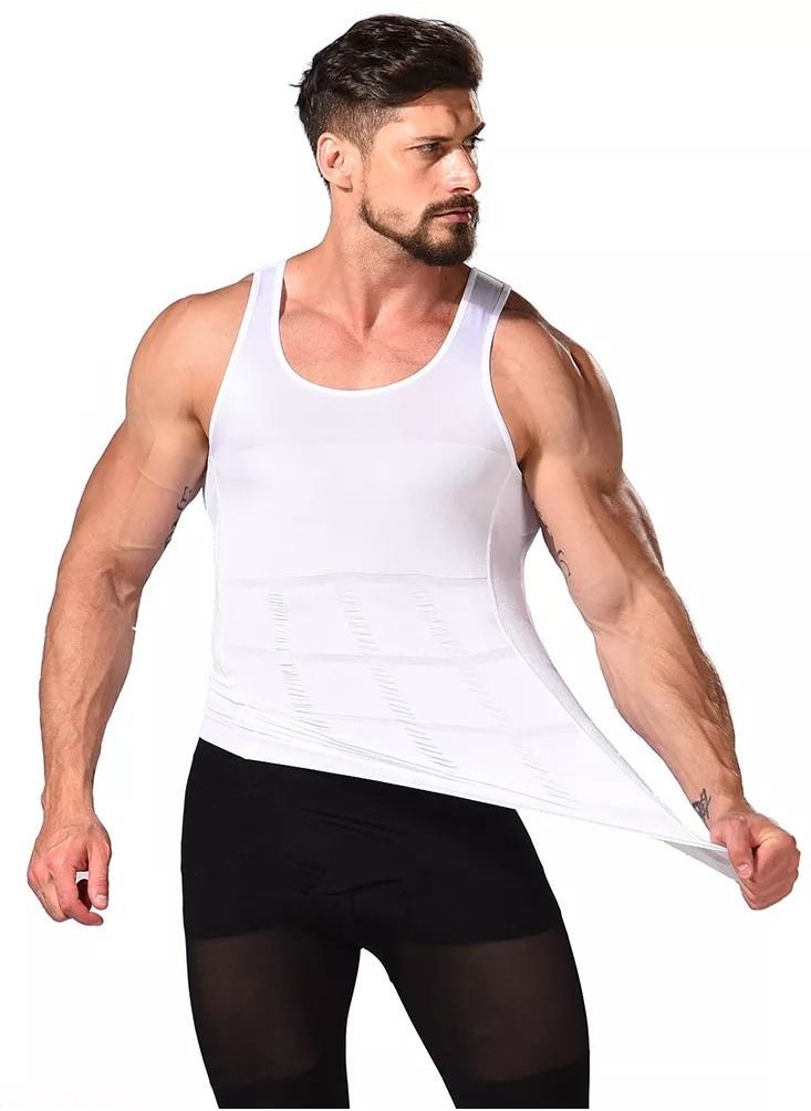 SLIM'N LIFT Sweatshirts Vest Corset Underwear Body Shaper Slimming Men Sports Vest Underwear Slim Waist Cincher Abdominal Control Abdominal Compression  - Image 4