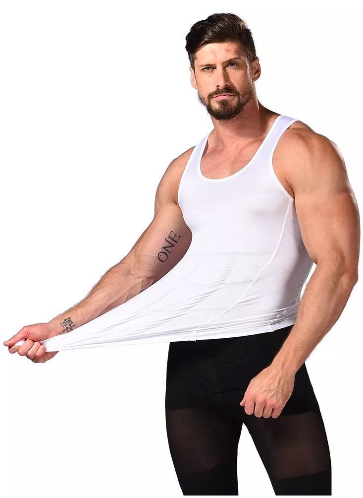 SLIM'N LIFT Sweatshirts Vest Corset Underwear Body Shaper Slimming Men Sports Vest Underwear Slim Waist Cincher Abdominal Control Abdominal Compression  - Image 5