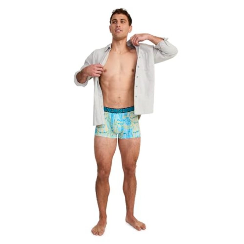 Men's Underwear Active Microfiber 2.5" Trunk - 3 Pack - Image 4