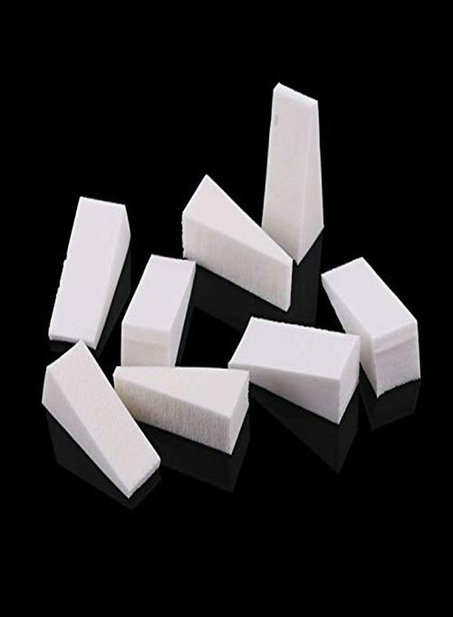 LASSUM 12 Pcs Gradient Nails Soft Sponges for Color Fade Manicure Nail Art Tools (White） - Image 4