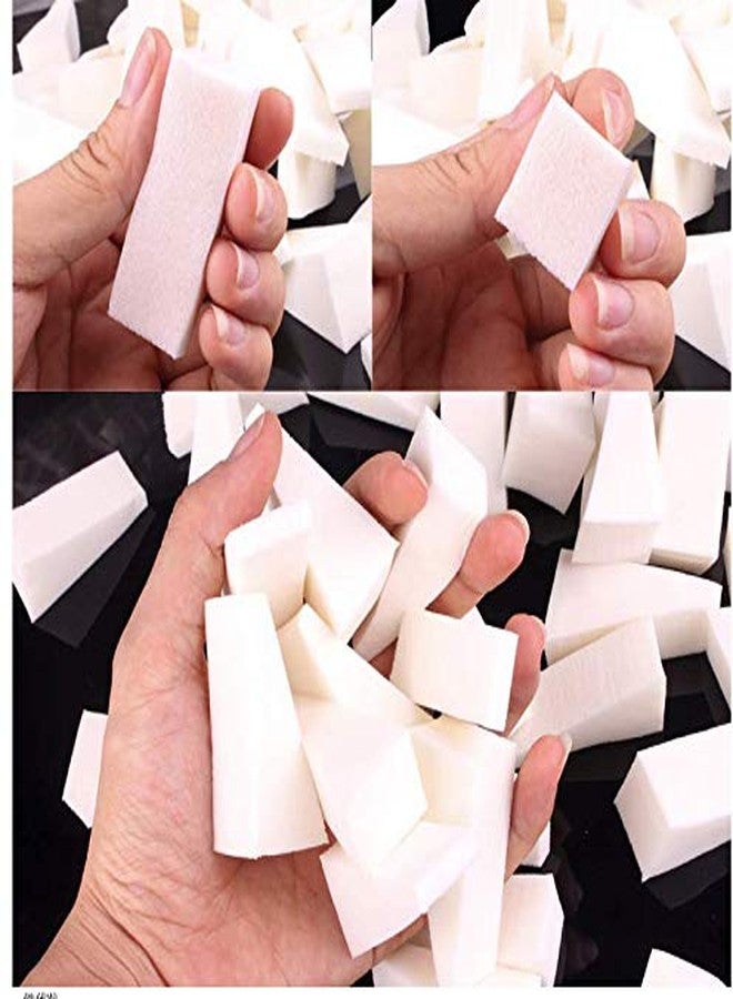 LASSUM 12 Pcs Gradient Nails Soft Sponges for Color Fade Manicure Nail Art Tools (White） - Image 5