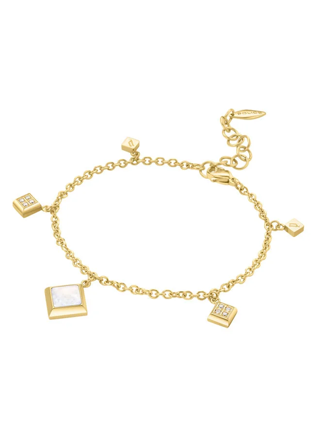 POLICE Blatant Bracelet for Women Gold Plating with Mother of PearlPEJLB0001303