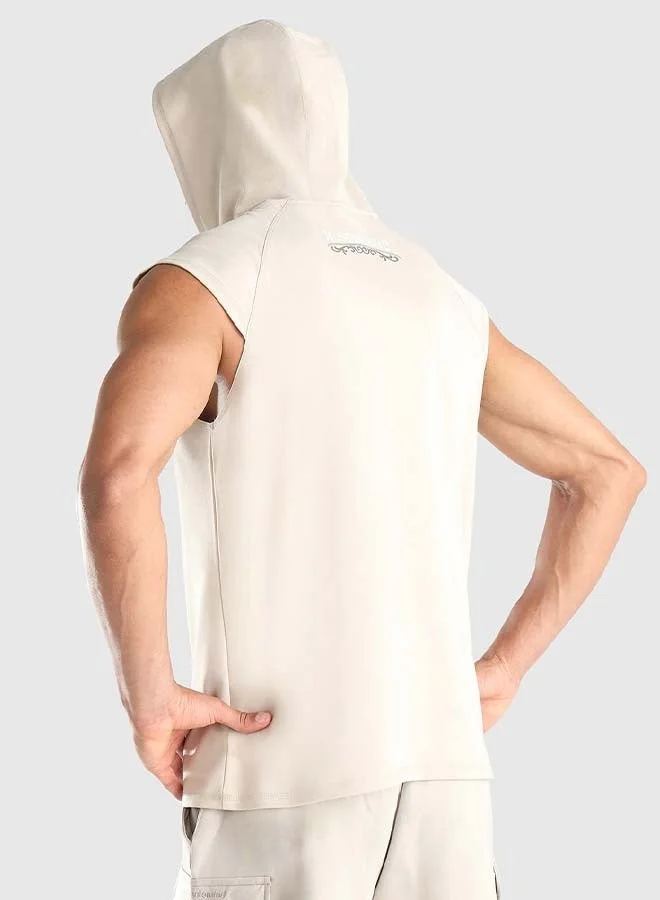 Musclemind Men's Sleeveless Hoodie Tank