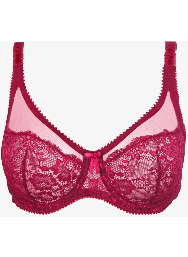 Ayyıldız 3647 Claret Red Minimizer Bra