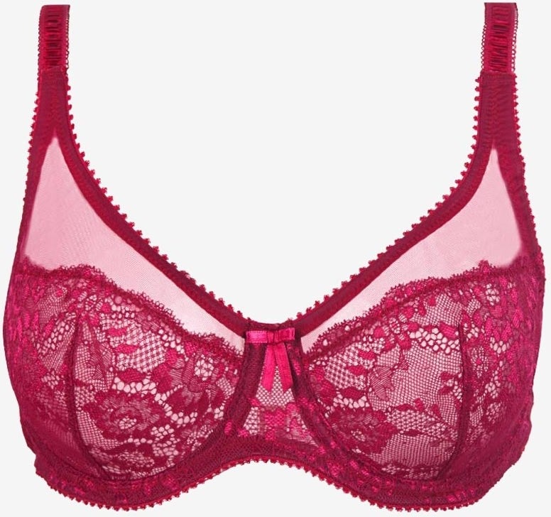 Ayyıldız 3647 Claret Red Minimizer Bra  - Image 3