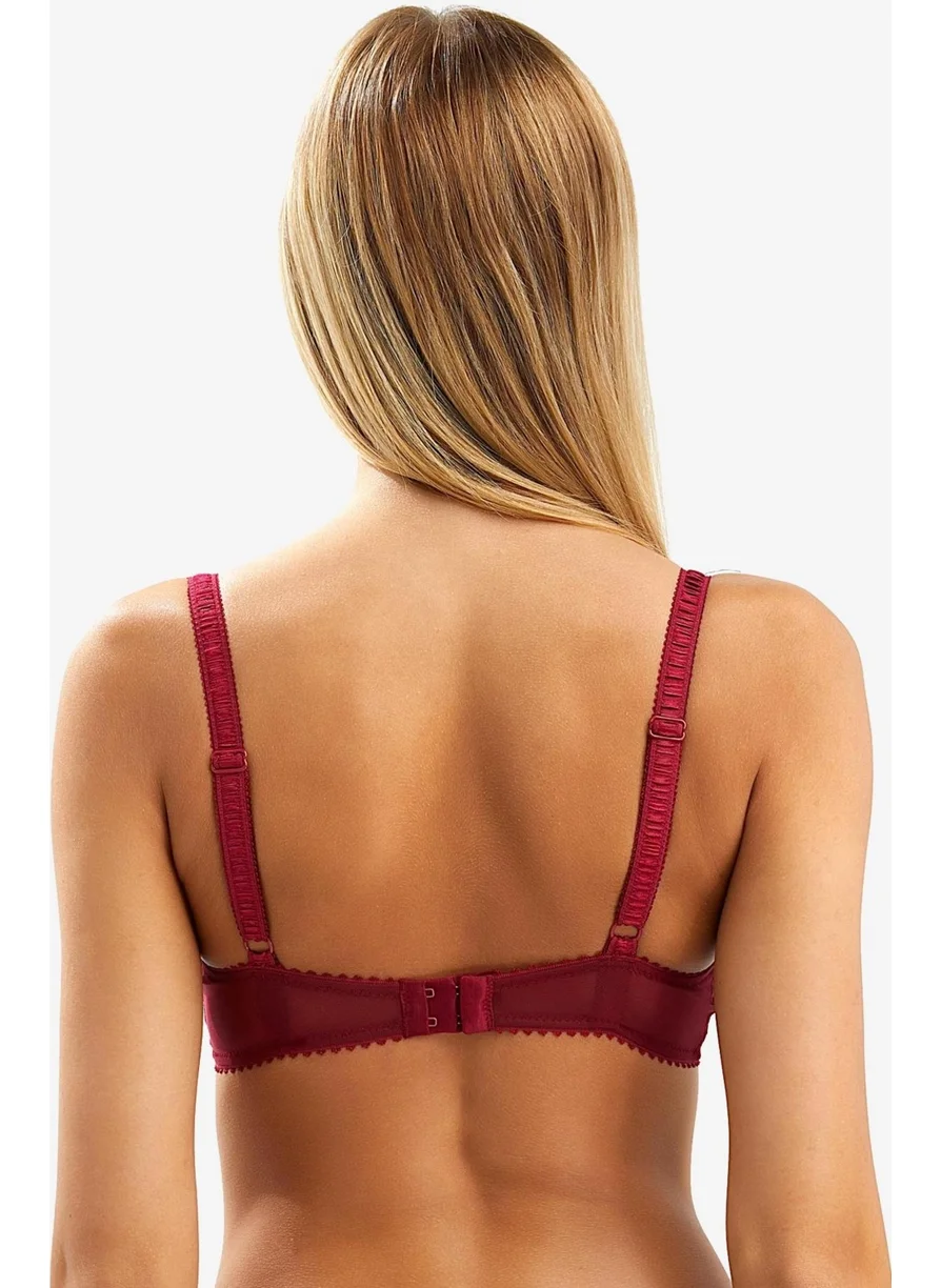 Ayyıldız 3647 Claret Red Minimizer Bra