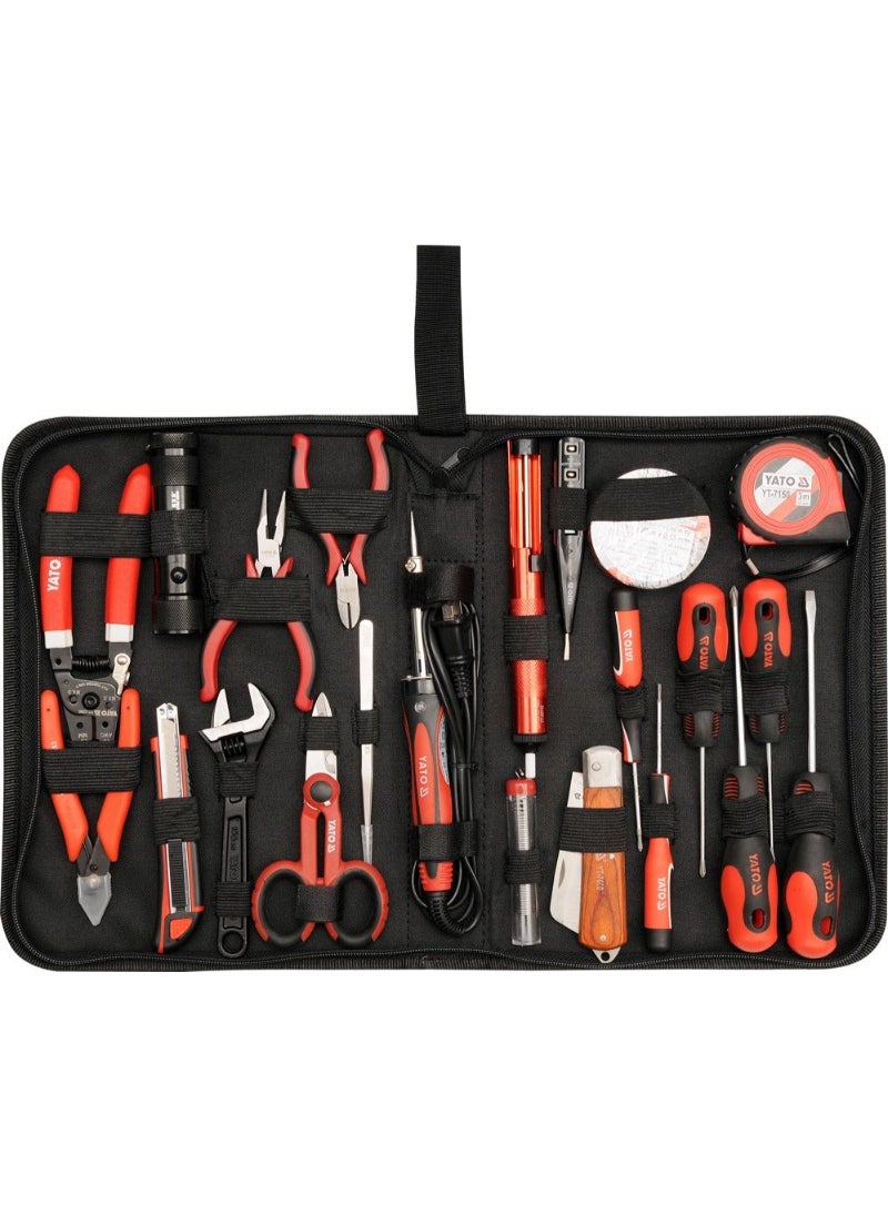 Yato YATO Electrician Tool Set 22pcs in Pouch YT-39008 