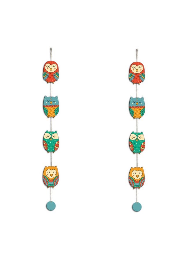 Artvibes Engineered Wood Designer Wall And Door Hanging For Home | Office | Living Room | Gift | Decorative Items For Home Wall | Front Door Hanging | Entry Wall Decoration Items (Wh_5201N), Set Of 2 - Image 1