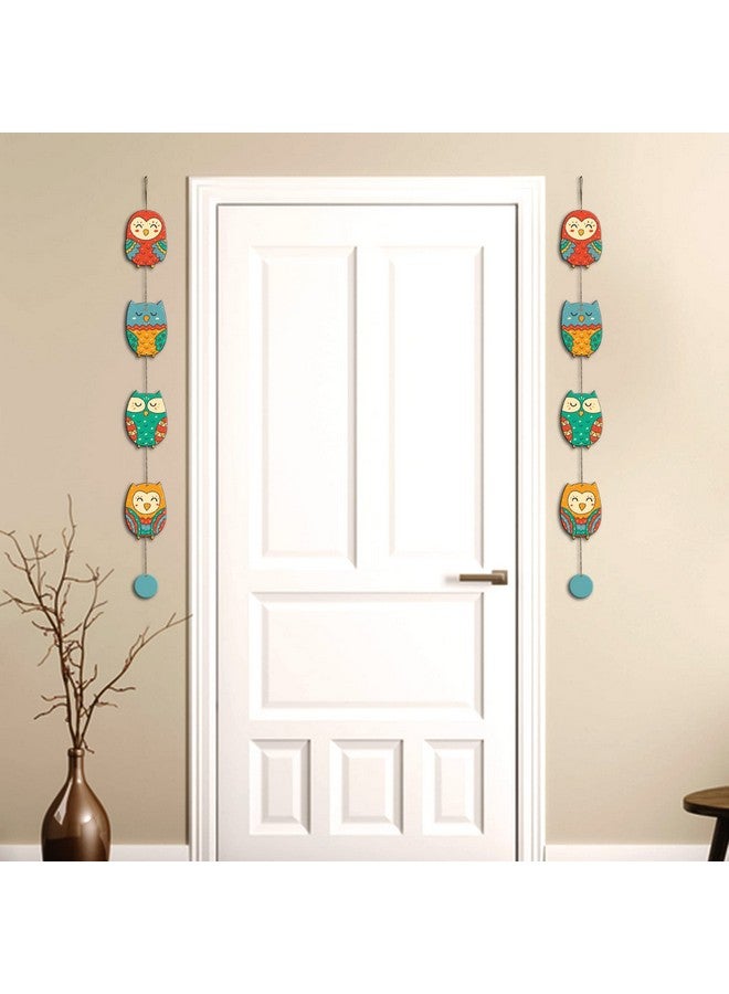 Artvibes Engineered Wood Designer Wall And Door Hanging For Home | Office | Living Room | Gift | Decorative Items For Home Wall | Front Door Hanging | Entry Wall Decoration Items (Wh_5201N), Set Of 2 - Image 3